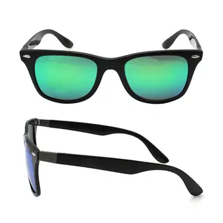 China Sun Glasses Factory Custom Logo Classic Shades Italian Brand Mirror Sunglasses